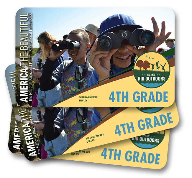  Every Kid in the Parks pass compliments of the U.S. Forest Service